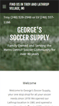 Mobile Screenshot of georgessoccer.com